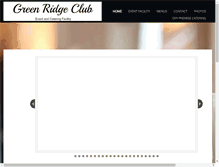 Tablet Screenshot of greenridgeclub.net